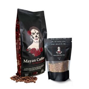 1kg Coffe Bag + BBQ Mayan Coffee Rub